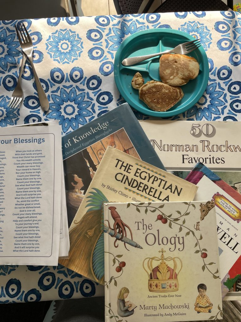 Morning time homeschool