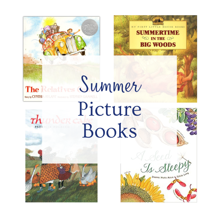 Homeschool Book Lists, Summer Picture Book Lists