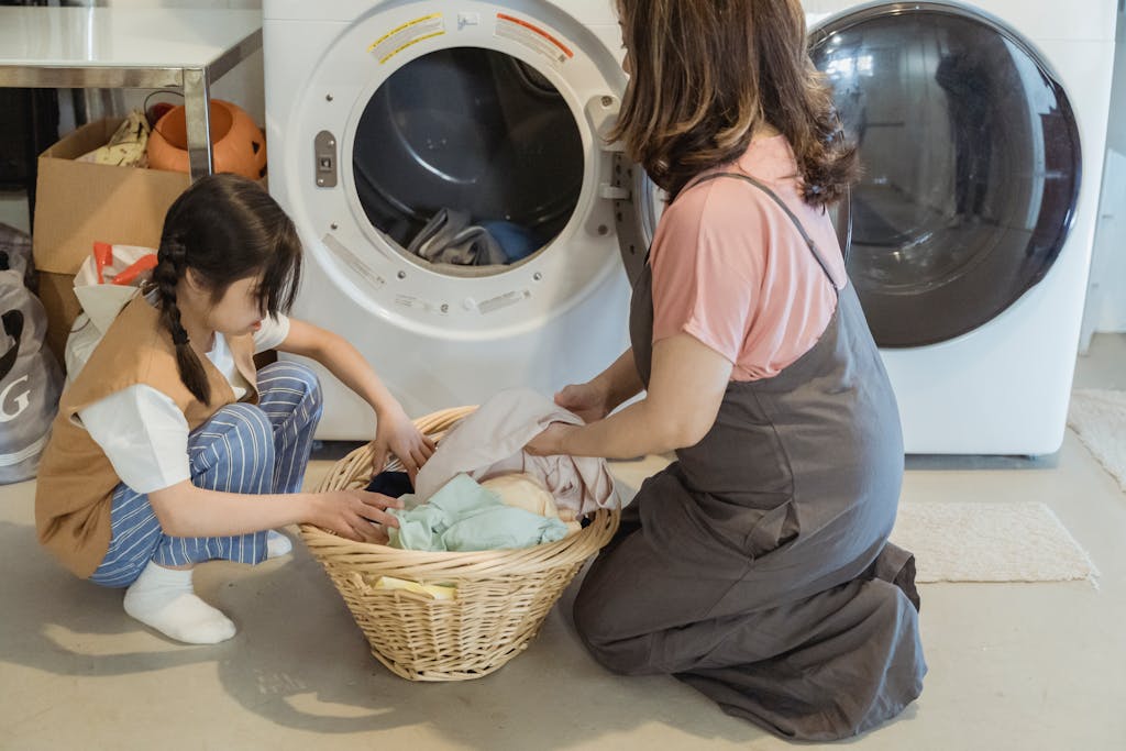 Homeschooling chore time teaching life skills in homeschool
